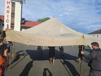 Vojenský stan 5x5 m - 3