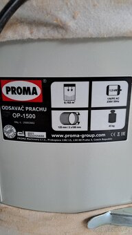 Odsavač Proma OP - 1500 - 3