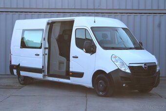 Opel Movano L3H2,7MÍST,TAŽN,KLIMA,ČR,1.MAJ - 3