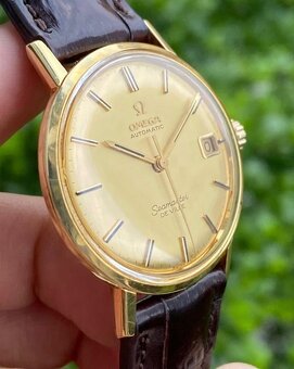 Hodinky Omega searmaster zlate - 3