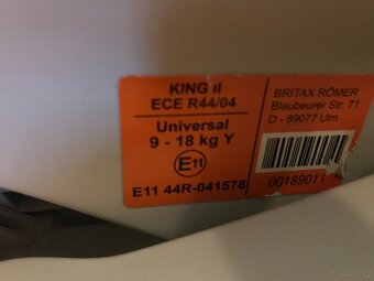 Britax Romer KING II LS 9-18 kg - 3