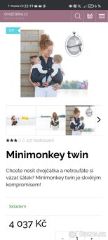 Nosítko minimonkey twin - 3