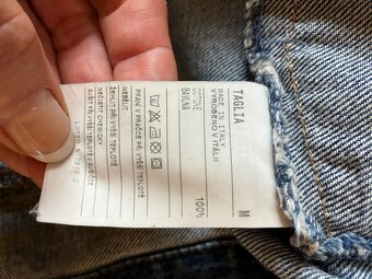 Riflová bunda Benetton, velikost M, super stav - 3