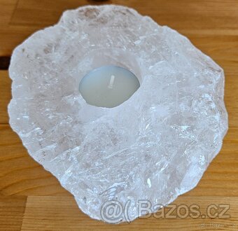 Svícen - Křišťál - 1050-1250g - 3