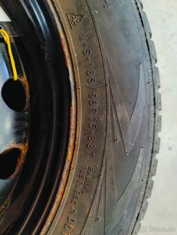Plechové disky 15" s pneumatikami Nokian WR D4 185/65 88T - 3