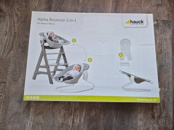 HAUCK Alpha bouncer, houpátko, sedátko na židli Hauck - 3