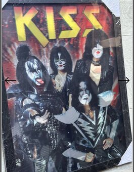 3D obraz KISS 60x40cm - 3