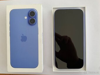 Apple IPhone 16 Ultramarine 128 GB úplně nový záruka 12m. - 3