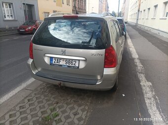Peugeot 307 sw, kombi, 2007, 188 tis, TK 04/26, bez rezu - 3