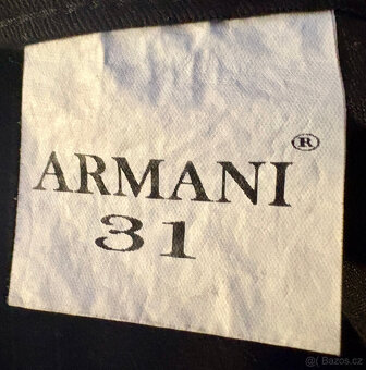 Černé capri kalhoty zn. Armani, vel. 31 - 3