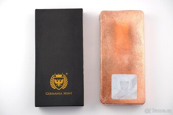 Germania Mint měděný slitek 1kg / 10oz / 5oz - 3