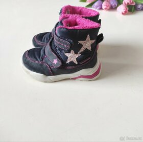 Zimní boty / sněhule pro holčičku velikost 23 - 3