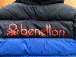 Chlapecká zimní péřová bunda Benetton, vel. 2XL dět., 11-12 - 3
