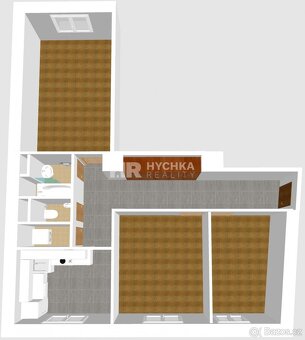 Prodej bytu 3+1, 73 m2  Praha 9, Vysočany - 3
