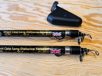 2 TELESKOPICKÉ KAPROVÉ PRUTY BYRON GIANT CARP LONG DISTANCE - 3