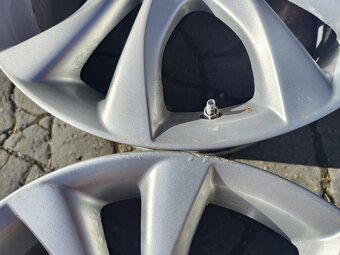 17"alu sada disků 5x114 origo Mazda 3 5 6 TPMS senzory - 3