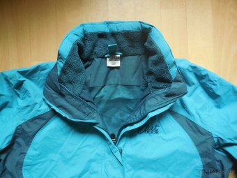 dámská Toptex sv.modrá bunda, šustka ,kapuce jaro 46/L-XL - 3