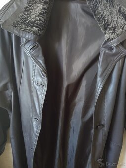 Kabátek kožený jarní L/XL - 3