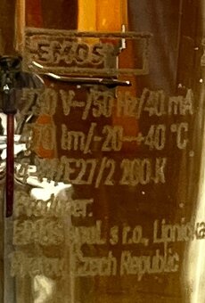 LED žárovka Vintage Edison 4W E27 470 lm teplá bílá - 3