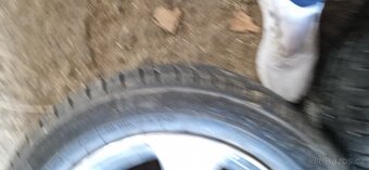2x krasna gt golf kola r16 5x112 205/55 pneu vzorek 7mm - 3