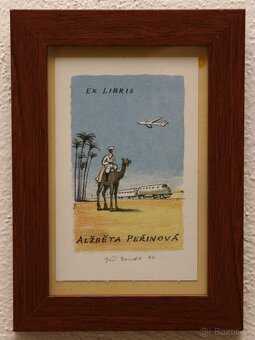 Jiří Bouda - ex libris železnice (1974 - 1986) - 3