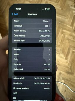 iPhone 14 Pro 1Tb ZÁRUKA - 3