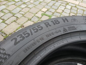 4ks zimních pneumatik CONTINENTAL 235/55R18 100H DOT2023 - 3