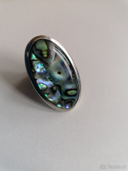 Nový velký prsten s perletí - 3