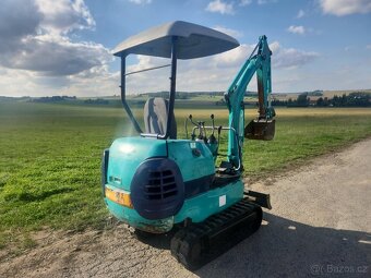 JAPONSKÝ MINIBAGR KOMATSU PC12R-8 1500KG - 3