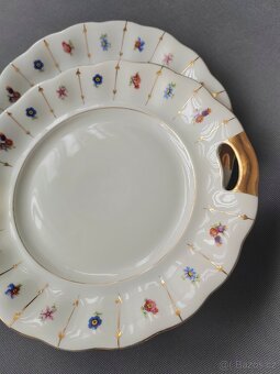 Porcelánový servírovací talíř Koenigszelt Silesia (1920-30) - 3
