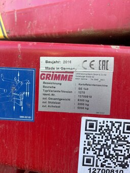 Bramborový kombajn Grimme SE140 - 3
