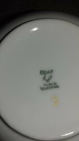 Konvice, mléčenka, cukřenka, šálek, Epiag, porcelán - 3