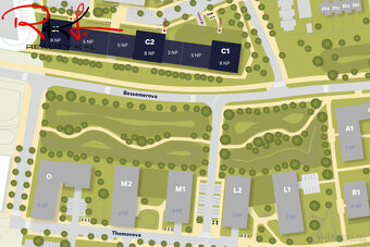 Prodej, novostavba, byt 2+kk s balkónem, Praha 5 - 3