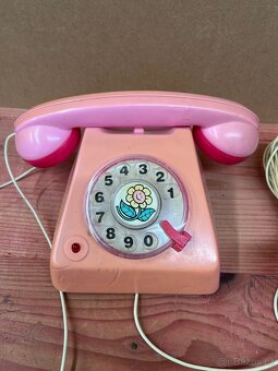 Retro dětský telefon - 3
