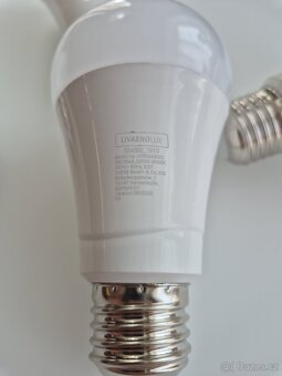 chytré led žárovky bílé, stmívatelné 9W - 3