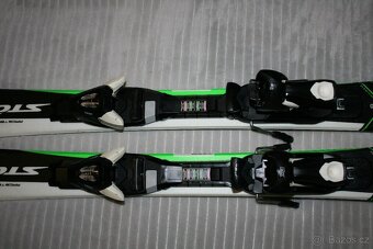 lyže Stockli RX 90 cm , lyžáky Rossignol - 3