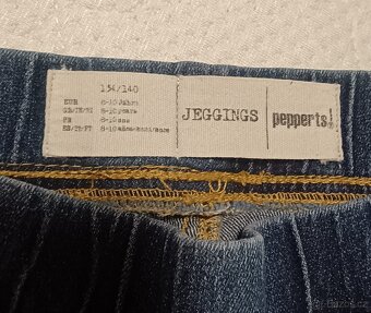 Dívčí džeginy, 4 ks, vel.134/140 - 3