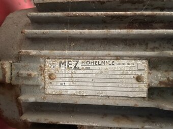 Pojízdný ventilátor, větrák - motor 1,5kW - 3