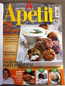 Časopis svázaný 5+5 čísel APETIT 1-5/2012, 6-11/2012 - 3