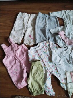 Oblečení vel.56 holčička - 3
