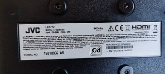 LED televize JVC, 80 cm, zánovní - 3