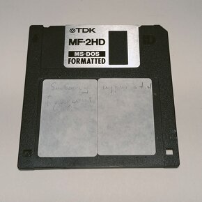 Počítačové diskety 3,5" MF-2HD - 3