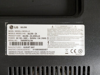Televizor LG 32LC55 + držák - 3