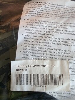 AČR komplet ECWCS 2010 - 3