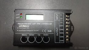 Programovatelný časový ovladač USB 5ch/20A pro Led - 3