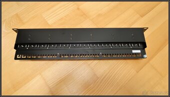Patchpanel ROLINE 19'' kat. 5e STP, 24 portů, černý - 3