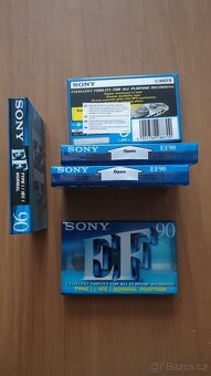 Audiokazeta Sony EF90, Maxell UE90 - 3