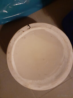 Stará velká těžká porcelánová váza - 3