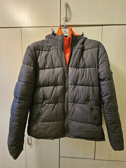 PÁNSKÁ DESIGUAL ZIMNÍ BUNDA VEL. L, S KAPUCÍ - 3