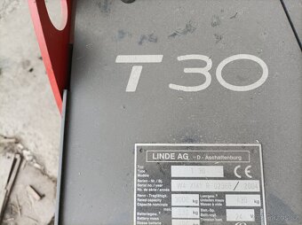Ručněvedený. Elektrický vozík Linde - 3